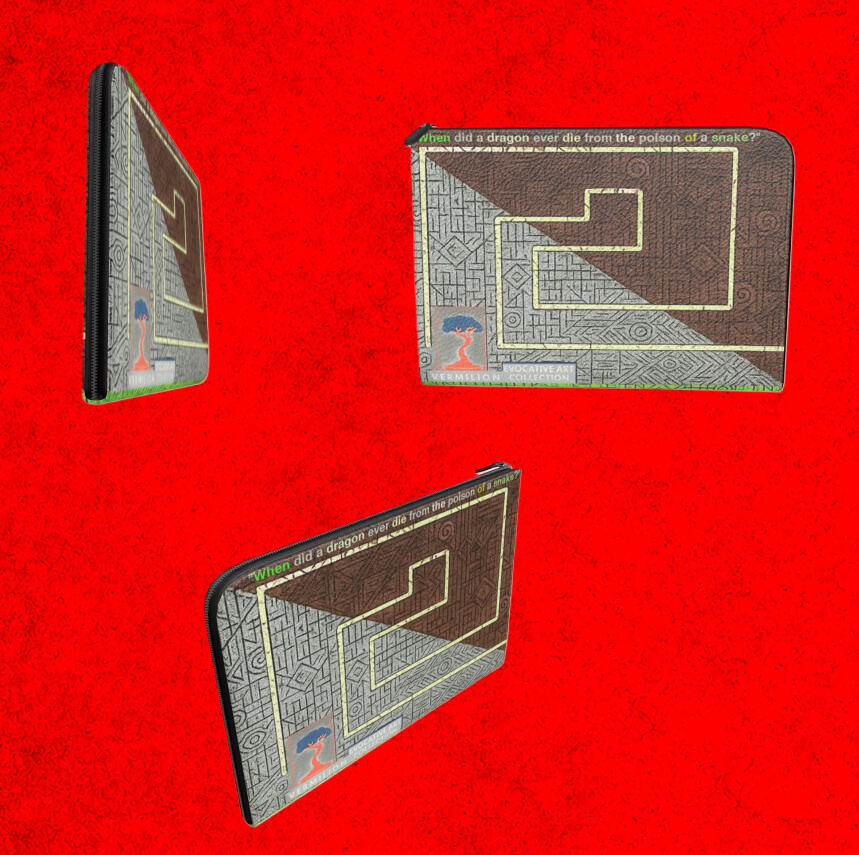 Leather Document Case – “Lead Me Home”